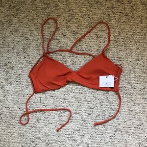NWT O’Neill rust colored swim top